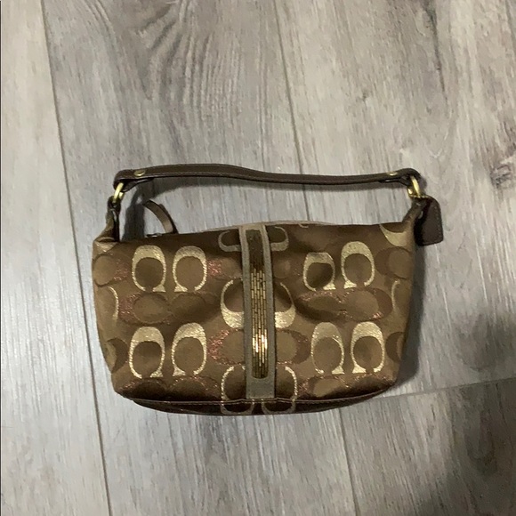 Coach Handbags - 2006 Coach mini baguette monogram handbag y2k